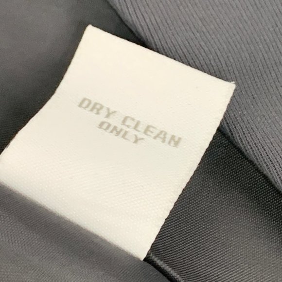 Dressbarn‎ Gray Suit Jacket Size 12 Lined 3 Snaps Closure Long Sleeve Polyester - Picture 13 of 15